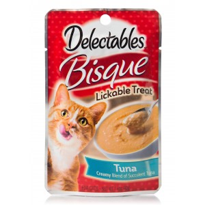 Hartz Delectables Bisque Tuna Lickable Cat Treats