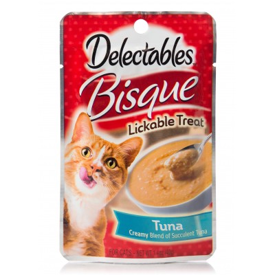Hartz Delectables Bisque Tuna Lickable Cat Treats