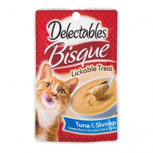 Hartz Delectables Bisque Lickable Treat - Tuna & Shrimp