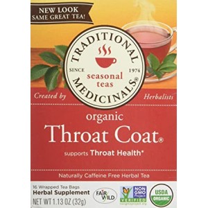 Traditional Medicinals Herbal Tea - Organic Throat Coat