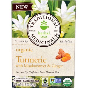 Traditional Medicinals Organic Ginger Turmeric Tea