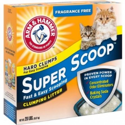 Arm & Hammer Clumping Litter - Super Scoop Fragrance Free