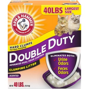 Arm & Hammer Double Duty Advanced Odor Control Clumping Litter