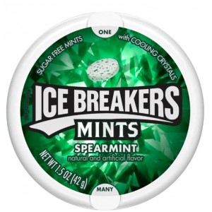 Ice Breakers Sugar Free Mints in Spearmint