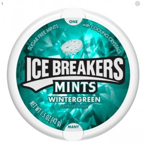 Ice Breakers Sugar Free Mints in Wintergreen