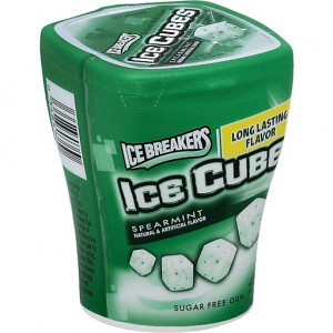 Ice Breakers Ice Cubes Sugar Free Spearmint Gum