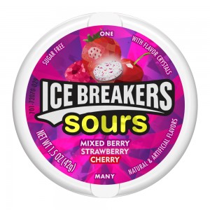 Ice Breakers Berry Sours Sugar Free Mints