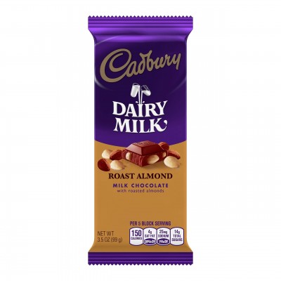 Cadbury Dairy Milk Roast Almond Milk Chocolate Bar