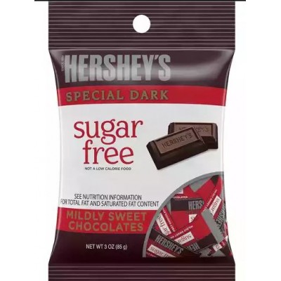 Hershey's Sugar Free Special Dark Mildly Sweet Chocolate Bar