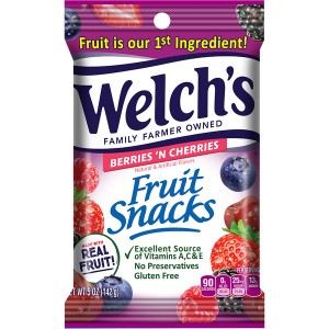 Welch's Fruit Snacks - Berries 'N Cherries