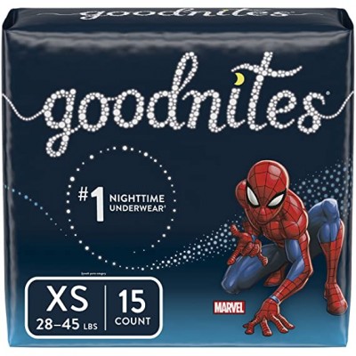 GoodNites Goodnites Boys' Bedwetting Underwear, XS, 15 Ct