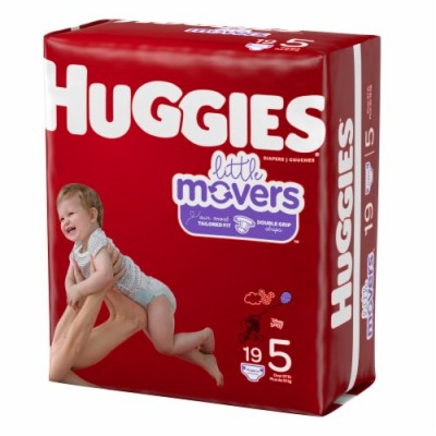 Huggies Little Movers Diapers - Step 5