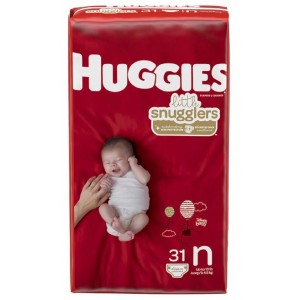 Huggies Little Snugglers Diapers - Size Newborn