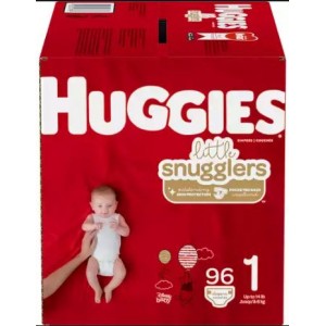 Huggies Little Snugglers Diapers - Size 1