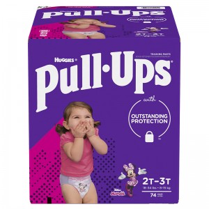 Huggies Pull-Ups Jumbo Girls 2T-3T