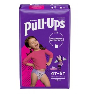 Huggies Pull-Ups Jumbo Girls 4T-5T