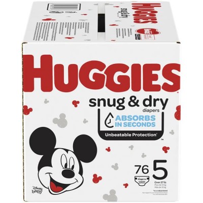 Huggies Junior Snug and Dry Diapers - Size 5