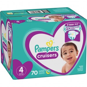 Pampers Cruisers Diapers - Size 4