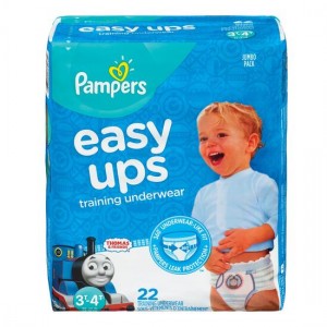 Pampers Easy Ups Boys Training Underwear Size 5