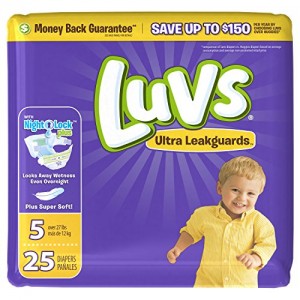 Luvs Ultra Leakguards Diapers Size 5