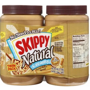 Skippy Natural Creamy Peanut Butter