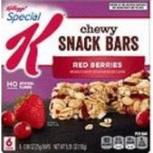 Kellogg's Red Berries Chewy Snack Bars - 6 count
