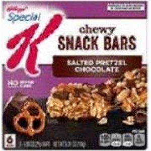 Kellogg's Salted Pretzel Chocolate Snack Bars
