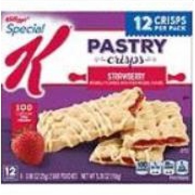 Kellogg's Strawberry Pastry Crisps - 12 Pack