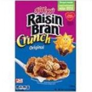 Kellogg's Raisin Bran Crunch Cereal