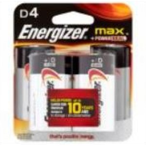 Energizer Max Alkaline Batteries - D