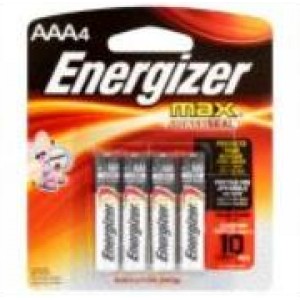 Energizer Max Alkaline Batteries - AAA