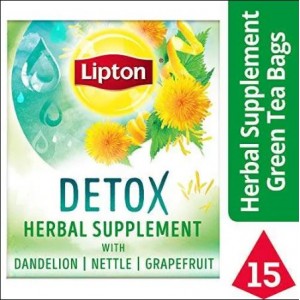 Lipton Detox Herbal Supplement with Green Tea