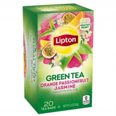 Lipton Orange Passionfruit Jasmine Green Tea Bags