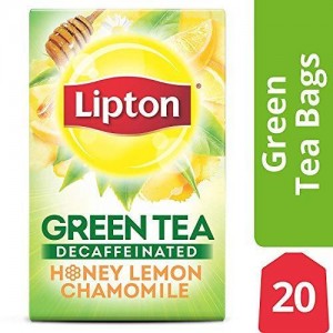 Lipton Decaffeinated Honey Lemon Green Tea