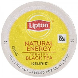 Lipton Natural Energy Premium Black Tea K-Cup Pods