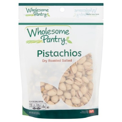 Wholesome Pantry Pistachios Dry Roasted and Salted
