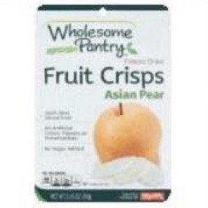 Wholesome Pantry Freeze Dried Asian Pear Fruit Crisps