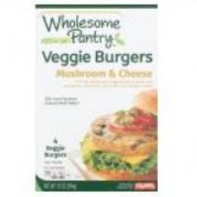 Wholesome Pantry Mushroom & Cheese Veggie Burgers