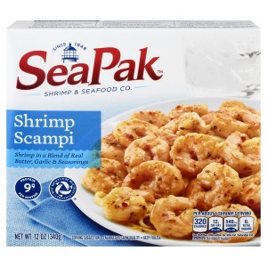 SeaPak Shrimp & Seafood Co. Shrimp Scampi in Authentic Butter & Garlic Sauce