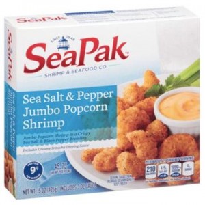 SeaPak Sea Salt & Pepper Jumbo Popcorn Shrimp