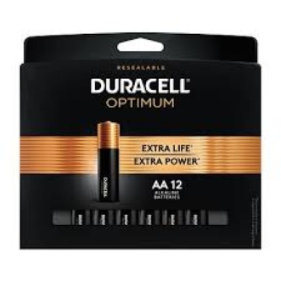 Duracell Optimum AA Alkaline Batteries