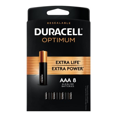 Duracell Optimum AAA Alkaline Batteries