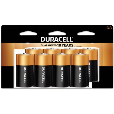 Duracell Batteries - D - 8 CT