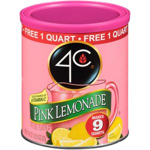 4C Pink Lemonade Drink Mix