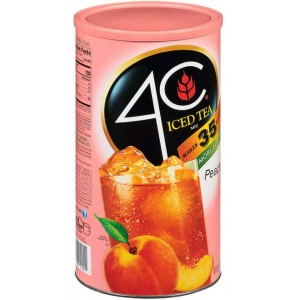 4C Iced Tea Mix - Peach Flavored