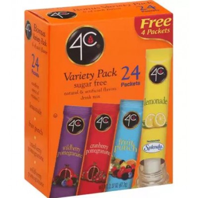 4C Powder Soft Drink - Bonus Varity Pack