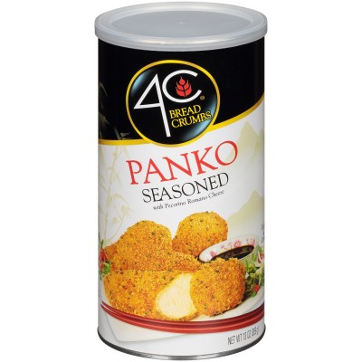 4C Japanese Style Panko Seasoned Bread Crumbs