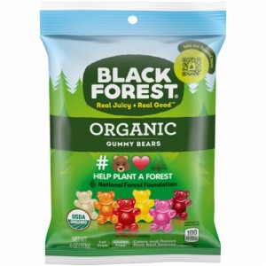 Black Forest Gluten And Fat Free USDA Organic Gummy Bears