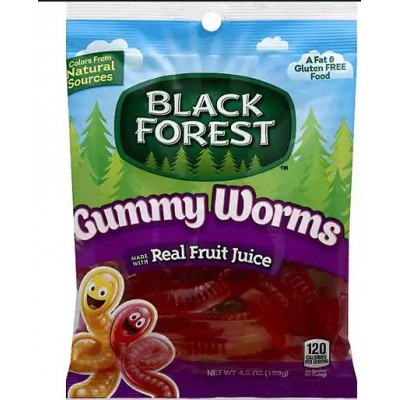 Black Forest Gummy Worms