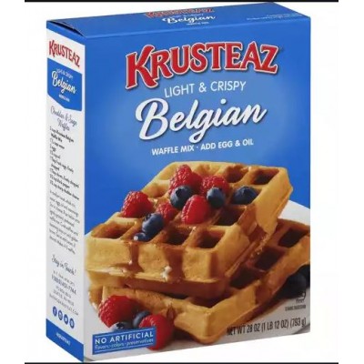 Krusteaz Waffle Mix - Belgian